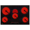 vidaXL Plaque de cuisson Céramique 5 brûleurs Contrôle tactile 8500 W