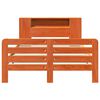 vidaXL Cadre de lit sans matelas cire marron 150x200cm bois pin massif