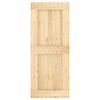vidaXL Porte NARVIK 85x210 cm bois massif de pin