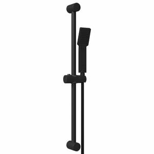 vidaXL Ensemble de Syst&egrave;me de Douche Noir 70 cm Acier inoxydable