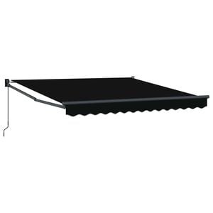 vidaXL Auvent r&eacute;tractable Noir 300 x 250 x 165 cm
