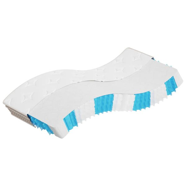 vidaXL Matelas &agrave; ressorts ensach&eacute;s moyen 80x200 cm