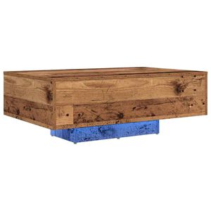 vidaXL Table basse Bois ancien 85 x 55 x 31 cm Bois d'ing&eacute;nierie