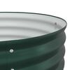 vidaXL Jardini&egrave;re sur&eacute;lev&eacute;e Vert 240 x 80 x 44 cm Acier