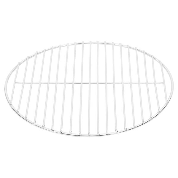 vidaXL Grille de barbecue ronde &Oslash;37 cm Acier inoxydable 304