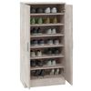 vidaXL Armoire &agrave; chaussures Gris b&eacute;ton 55x35x108 cm Bois d'ing&eacute;nierie