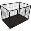 FLAMINGO Chenil Kazan M 109x72x72 cm Noir