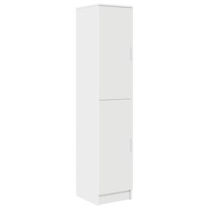 vidaXL Haut Armoire Blanc 35 x 39 x 168 cm