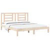 vidaXL Cadre de lit sans matelas 180x200 cm bois massif