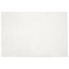 vidaXL Tapis antid&eacute;rapant en fausse de lapin OLITE Cr&egrave;me 140 x 200 cm