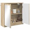 vidaXL Armoire Miroir de Salle de Bain Ch&ecirc;ne Sonoma 60 x 20 x 60 cm