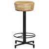 vidaXL Tabourets de bar lot de 2 66 cm bois de manguier massif