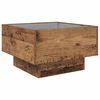 vidaXL Table basse Bois ancien 50 x 50 x 30 cm Bois d'ing&eacute;nierie