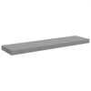 vidaXL &Eacute;tag&egrave;res murales flottantes 4 pcs gris 90x23,5x3,8 cm MDF