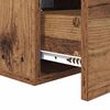 vidaXL Cabinet de chevet 2 pcs Bois ancien 35 x 35 x 20 cm