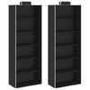 vidaXL &Eacute;tag&egrave;res suspendues de rangement 2 pcs 6 niveaux Tissu