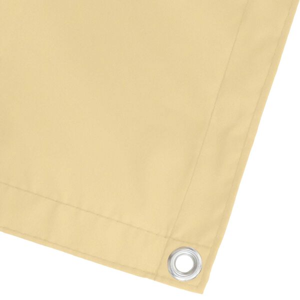 vidaXL &Eacute;cran de balcon Sable 100 x 800 cm Tissu Oxford