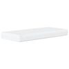 vidaXL Lit avec matelas vert fonc&eacute; 90x200 cm velours