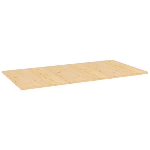 vidaXL Dessus de table 160x80x2,5 cm bois de pin massif