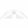 vidaXL Serre avec cadre en acier blanc 120 m&sup2; 24x5x2,3 m