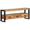 vidaXL Meuble TV 120x30x45 cm bois d'acacia massif