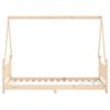 vidaXL Cadre de lit pour enfant 90x190 cm Bois de pin massif