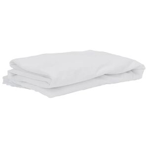 vidaXL Prot&egrave;ge-matelas blanc 160x220 cm imperm&eacute;able