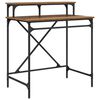vidaXL Bureau Bois Ancien Bois d'ing&eacute;nierie 80 x 50 x 90 cm