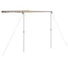 vidaXL Auvent de camping-car et caravane 2x2,5x2,15 m Beige