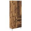 vidaXL Haut Armoire 2 pc Bois ancien 69,5 x 34 x 180 cm