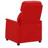 vidaXL Fauteuil inclinable Rouge bordeaux Similicuir