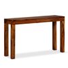 vidaXL Table console Bois massif 120x35x75 cm