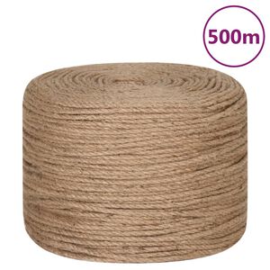 vidaXL Corde 100 % jute 6 mm 500 m