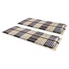 vidaXL Sommiers &agrave; lattes sans matelas 2 pcs avec 42 lattes 70x200 cm