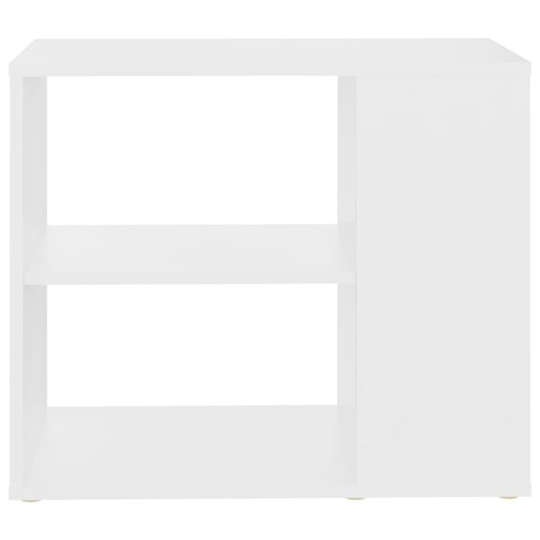 vidaXL Armoire latérale Blanc 60x30x50 cm Aggloméré