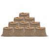 vidaXL Sacs en jute 10 pcs 100x110 cm 100 % jute 220 g/m&sup2;