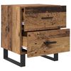 vidaXL Cabinet de chevet 2 pcs Bois ancien 40 x 35 x 47.5 cm