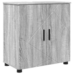 vidaXL Cabinet de salle de bain Gris Sonoma 61 x 35 x 64 cm