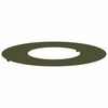 vidaXL adapté pour anneau d'arbre plat Vert olive Ø30 / 60 cm Acier