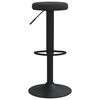 vidaXL Tabourets de bar lot de 2 Noir Velours