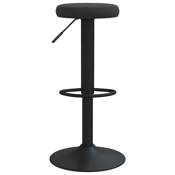 vidaXL Tabourets de bar lot de 2 Noir Velours