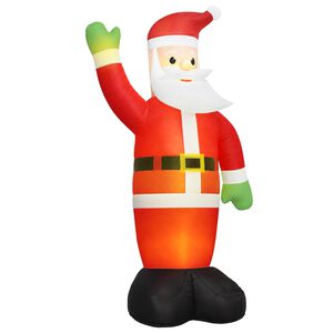 vidaXL P&egrave;re No&euml;l gonflable avec LED D&eacute;coration de No&euml;l IP44 3 m