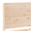 vidaXL Cadre de lit extra long sans matelas 160x210 cm bois massif
