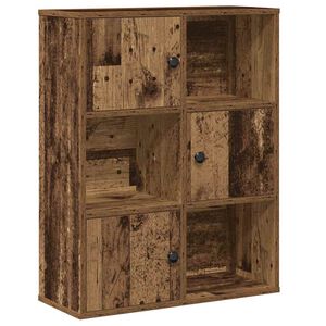 vidaXL Biblioth&egrave;que vieux bois 60x24x76,5 cm bois d'ing&eacute;nierie