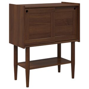 vidaXL Table console BILBAO Caramel fonc&eacute; 80 x 40 x 95 cm