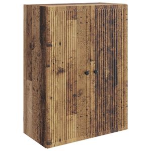 vidaXL Armoire Murale Bois ancien 66 x 34,5 x 90 cm Bois d'ing&eacute;nierie