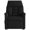 vidaXL Fauteuil inclinable &eacute;lectrique noir tissu