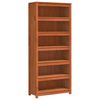 vidaXL Biblioth&egrave;que Cire marron 80 x 35 x 183 cm Bois de pin massif
