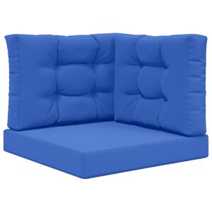 vidaXL Coussin de canap&eacute; d'ext&eacute;rieur Polyester Bleu royal 60 x 60 cm