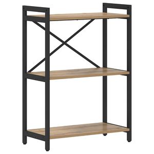 vidaXL &Eacute;tag&egrave;re 60 x 30 x 85 cm Bois d'ing&eacute;nierie Ch&ecirc;ne artisanal